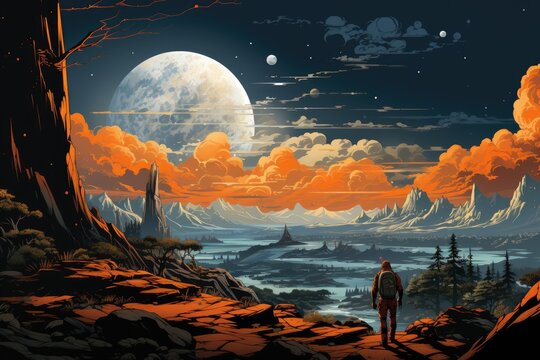 Humans on Mars fascinating concept of interplanetary exploration