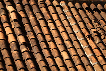 old roof tiles