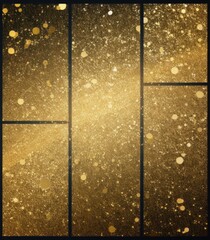 Unveiling the Majestic Shine: The Exclusive Golden Glitter Collection! Generative AI