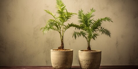 Discover the Joy of Indoor Gardening: A Beginner's Guide to Potting Two Plants Generative AI