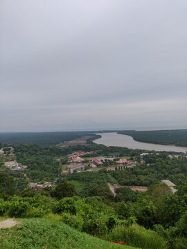 View from Jugra Hill, Banting