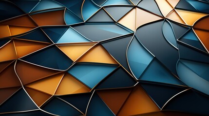 abstract background with triangles