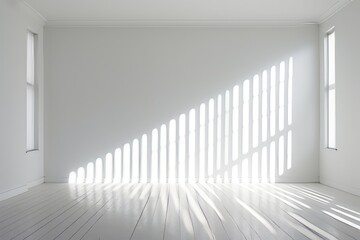 Bask in the Sunlight: Unveil the Allure of an Immaculate White Room Design Generative AI