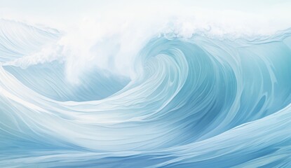 Coastal Harmony: An Exquisite Capture of Ocean Waves - Photo No.4 Generative AI