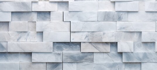 Uncover the Sleek Elegance of White Marble Mosaic Tiles: Enhancing Interior Beauty Generative AI