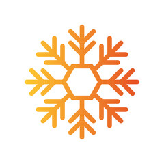 snowflake gradient icon