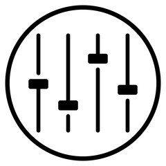 volume adjustment glyph icon