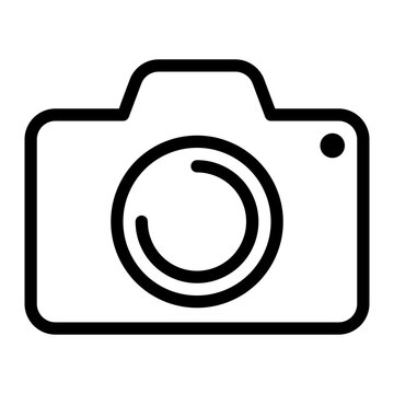 photography line icon