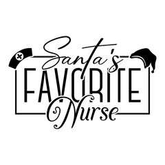 santa's favorite nurse