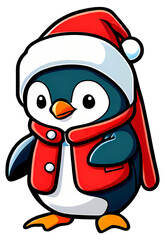 Happy Penguin - Merry Christmas 