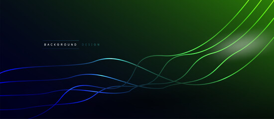 Dynamic wave geometric design. Vector Illustration For Wallpaper, Banner, Background, Card, Book Illustration, landing page