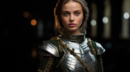 Naklejka premium a woman in a garment