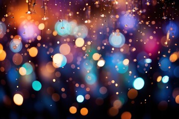 Mesmerizing Symphony of Blurry Lights Illuminating the Mysterious Generative AI