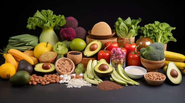 table of veg for any vegan