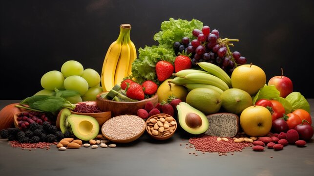 table of veg for any vegan