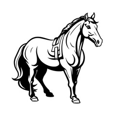 Obraz na płótnie Canvas Horse Saddle