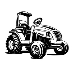 Lawn Mower Tractor - obrazy, fototapety, plakaty