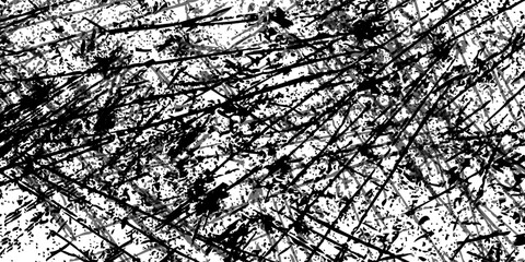 Abstract grunge texture black and white background