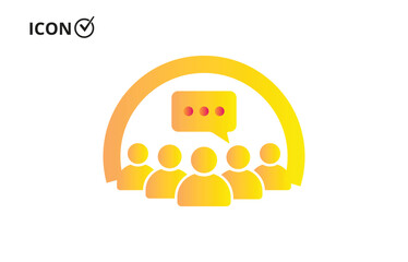 Message icon. Collection of vector symbol on white background. Vector illustration.