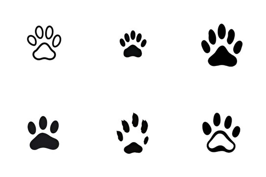 animal paw prints | generative AI