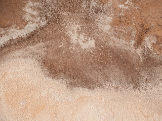 Aerial abstract of a Western Australia salt lake