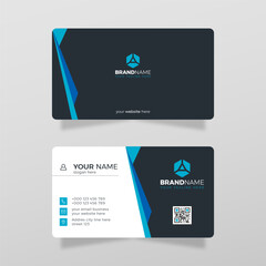 Modern Creative Design Business Card Template Illustration.