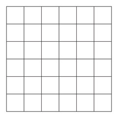 Minimalist Square Grid