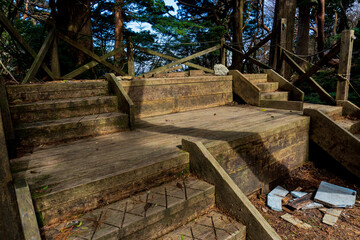 Fototapeta na wymiar Takatsuka Hut on Yakushima Island