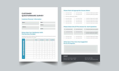 Customer Satisfaction Survey Questionnaire