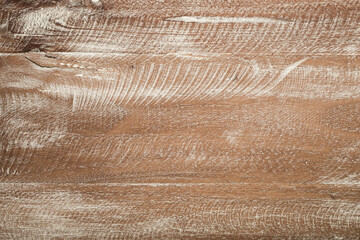 Rough Shabby Chic Texture. Wooden Background With White Paint Worn Off