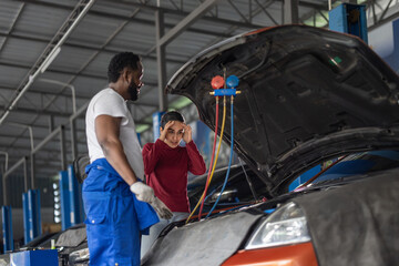 Car technician inspect, inform on complex issues, plans. Offer tailored solutions ,quotes as needed