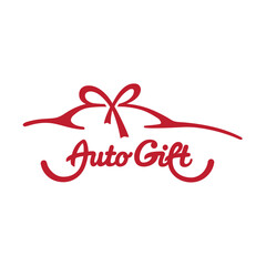 Fototapeta na wymiar Auto Gift logo. Vector and illustration.
