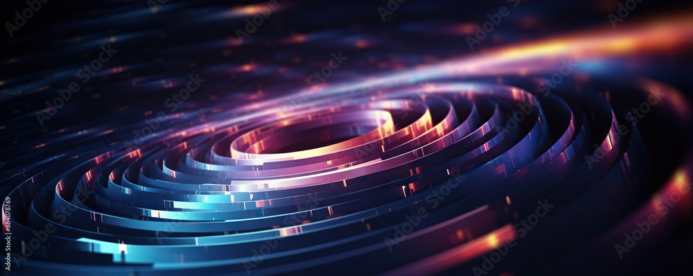 Canvas Prints digital abstract background. ideal for network abilities, technological processes, digital storages,