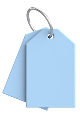 Price tag. Price label. 3D illustration.