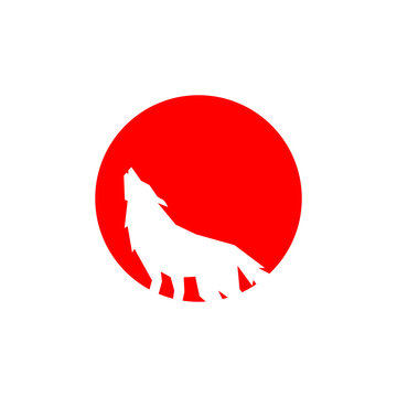 wolf in circle