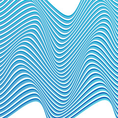 ABSTRACT COLORFUL WAVY LINES PATTERN GRADIENT BLUE COLOR BACKGROUND. COVER DESIGN, POSTER