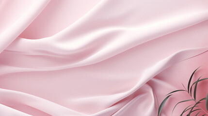 Obraz premium Editable vintage visuals for different sectors - pink fabric silk photo