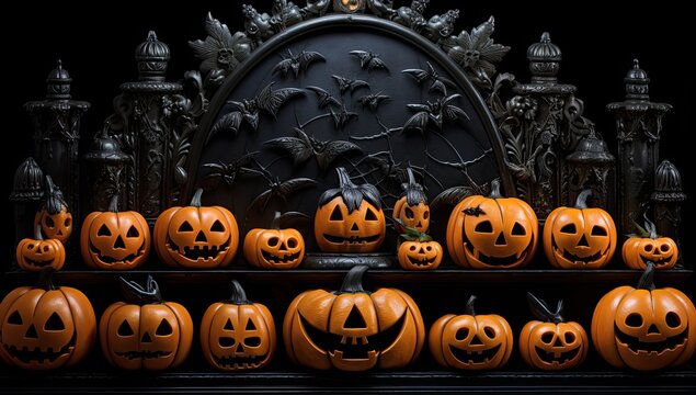 Halloween, Festival, Colorful, Scary, Pumpkin, Wallpaper, Flyer