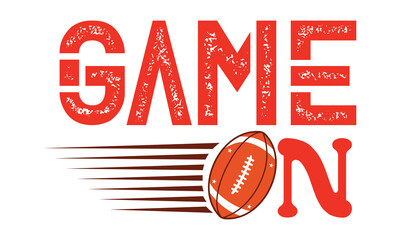 American Football T-shirt Design Vector