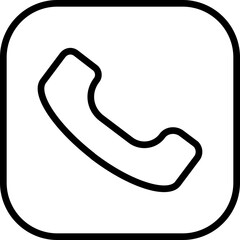 Contact  Us On Phone Vector Icon