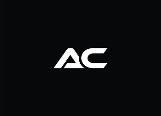 Creative Letter AC Logo Design Vector Template
