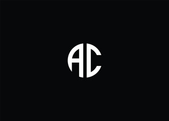 Creative Letter AC Logo Design Vector Template