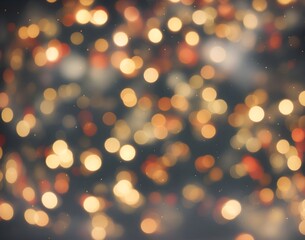 Obraz premium Colorful glittering defocused vintage lights bokeh background