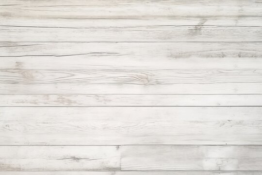white old wood background, abstract wooden texture, Generative AI 