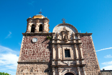 Santiago Apostol church in Tequila Jalisco, Mexico