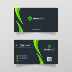 Vector business card template.