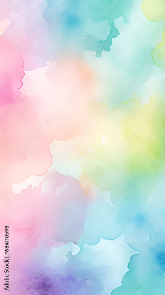 Wall mural abstract background images in pastel colors | generative ai