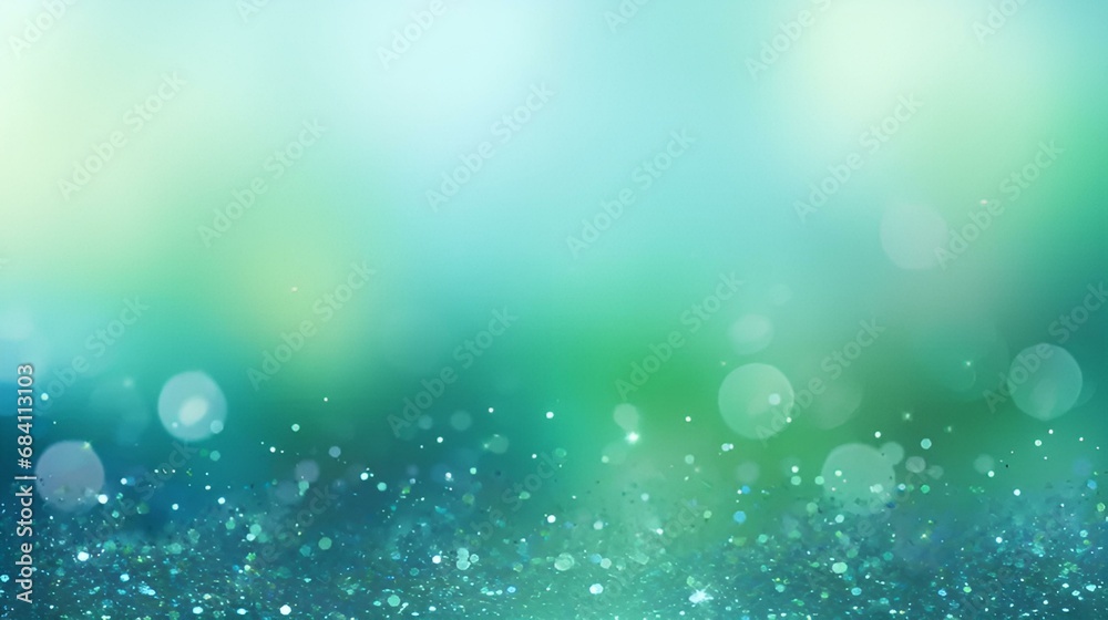 Wall mural abstract green background | generative ai