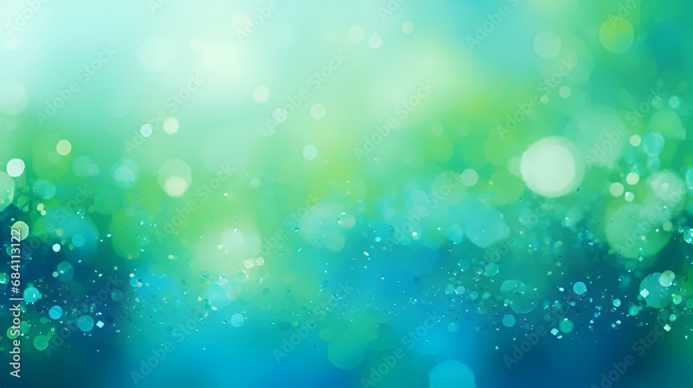 Wall mural abstract green background | generative ai