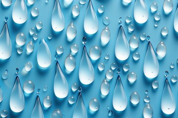 Frozen Water Droplets - Generative AI